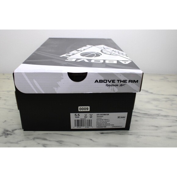 Reebok ATR Above The Rim Decimator - White (US 5.5 Men\'s) NEW IN BOX - 100200789 main image 10